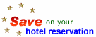 Save on your hotel reservation
